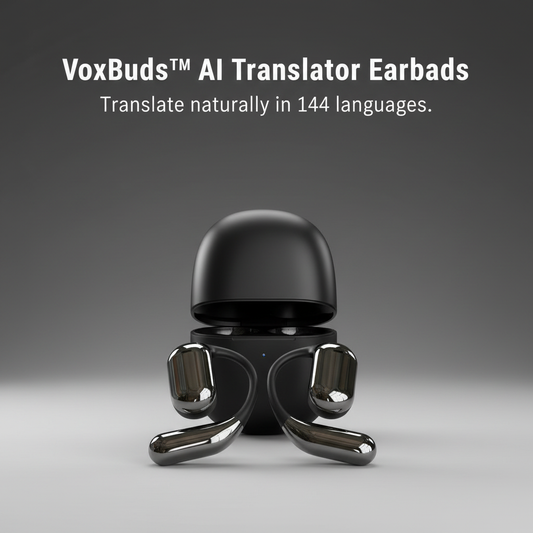 VoxBuds™ AI Translator Earbuds